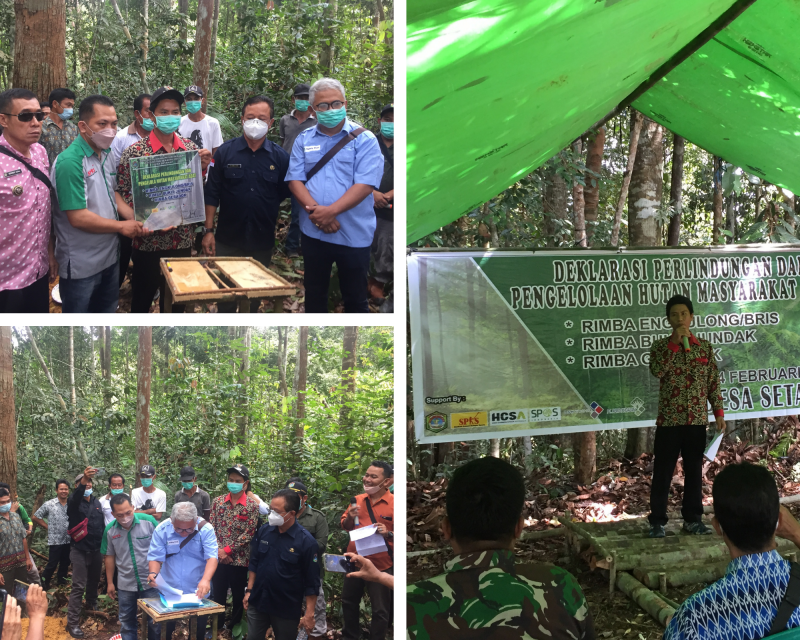 Petani Sawit-Swasta Deklarasi Perlindungan Hutan Stok Karbon Tinggi