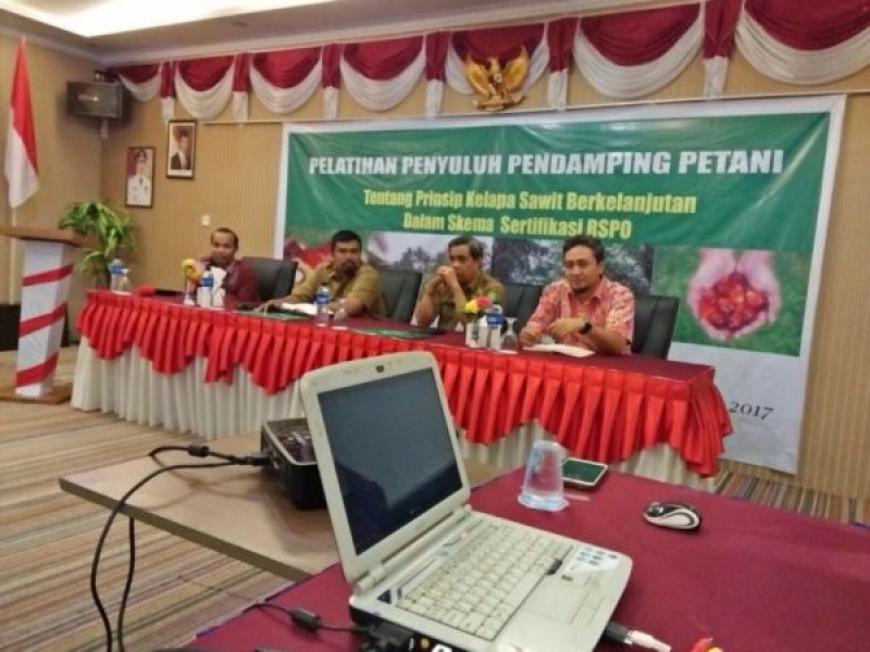 SPKS bekerjasama dengan WRI Indonesia menyelenggarakan Pelatihan Penyuluh Pendamping Petani di Kabupaten Siak