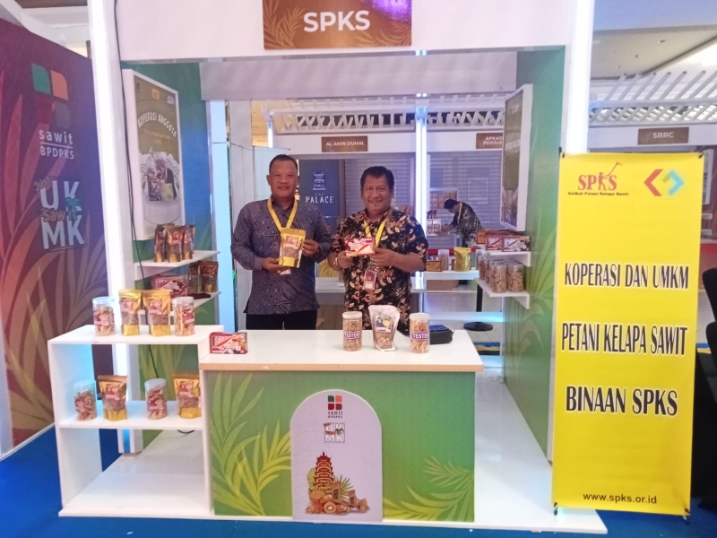PRODUK UMKM SPKS MENGIKUTI " GEBYAR UKMK BERBASIS SAWIT" DISELENGGARAKAN OLEH BPDPKS PALEMBANG
