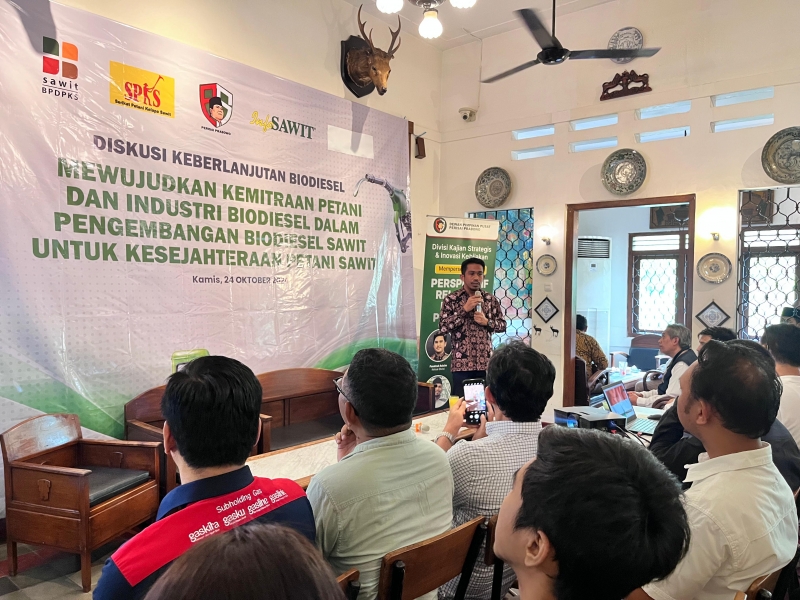 SPKS Dorong Aturan yang Wajibkan Kemitraan Petani Sawit-Industri Biodiesel