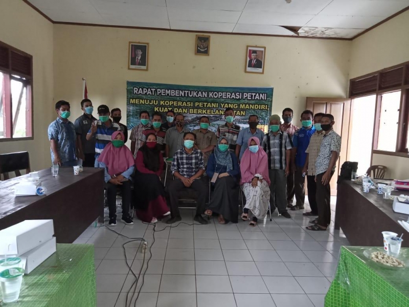 SPKS Kabupaten Paser Dampingi Pembentukan Koperasi Petani Sawit Swadaya
